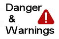 Brisbane Central Business District Danger and Warnings